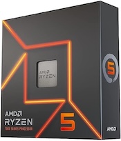 AMD Ryzen 5 7600X 6-Core, 12-Thread Unlocked Desktop Processor, 4.70 GHz