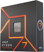 AMD Ryzen 7 7700X 8-Core, 16-Thread Unlocked Desktop Processor, 4.50 GHz