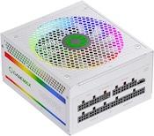 GAMEMAX 850W - Fully Modular, 80 Plus Gold Power Supply, ARGB SYNC with Motherboard, White Version