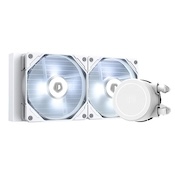 ID-COOLING FROSTFLOW X 240 Snow CPU Liquid Cooler 240mm, White LED, Intel 1700/1200/115X, AMD AM5/AM4, White