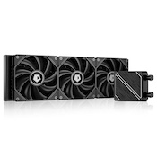 ID-COOLING DASHFLOW 360 Basic Black Liquid Cooler for High-end CPU, 360mm Radiator, Intel 1700/1200/115X, AMD AM5/AM4