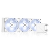 ID-COOLING DASHFLOW 360 Basic White Liquid Cooler for High-end CPU, 360mm Radiator, Intel 1700/1200/115X, AMD AM5/AM4