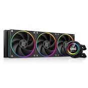 ID-COOLING SL360 CPU Liquid Cooler 360mm with Display, Customizable 2.1" LCD Display for Images or Performance Metrics, Intel/AMD